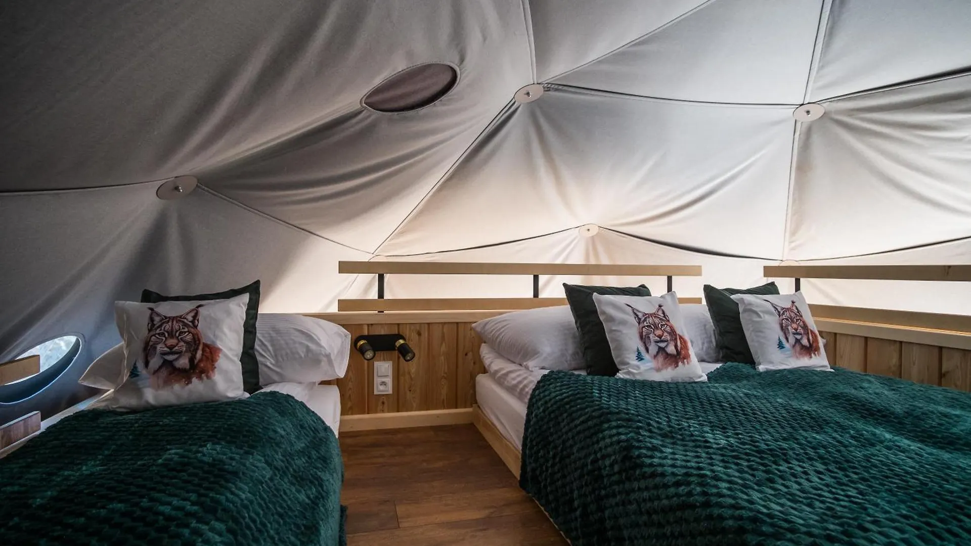 Luxury tent Glamp Mala Laka Jacuzzi & Sauna Zakopane