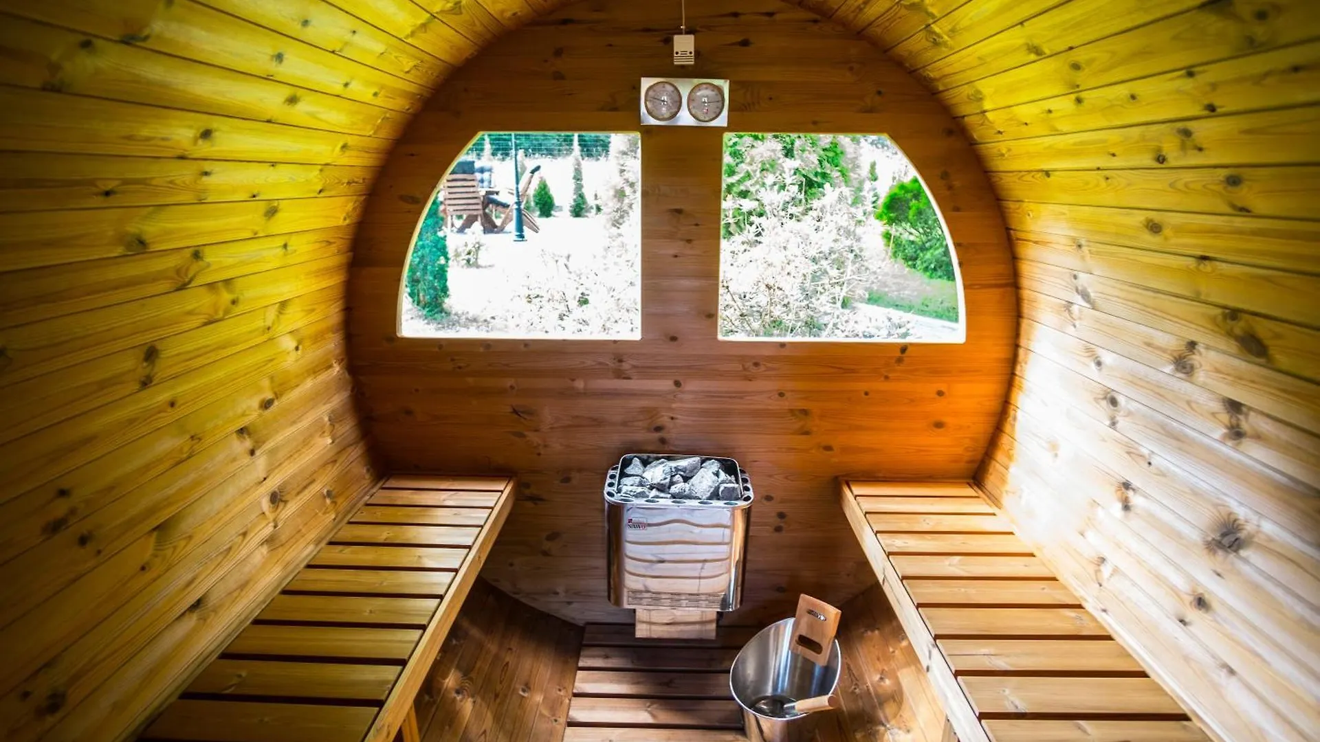 Glamp Mala Laka Jacuzzi & Sauna Zakopane Luxury tent