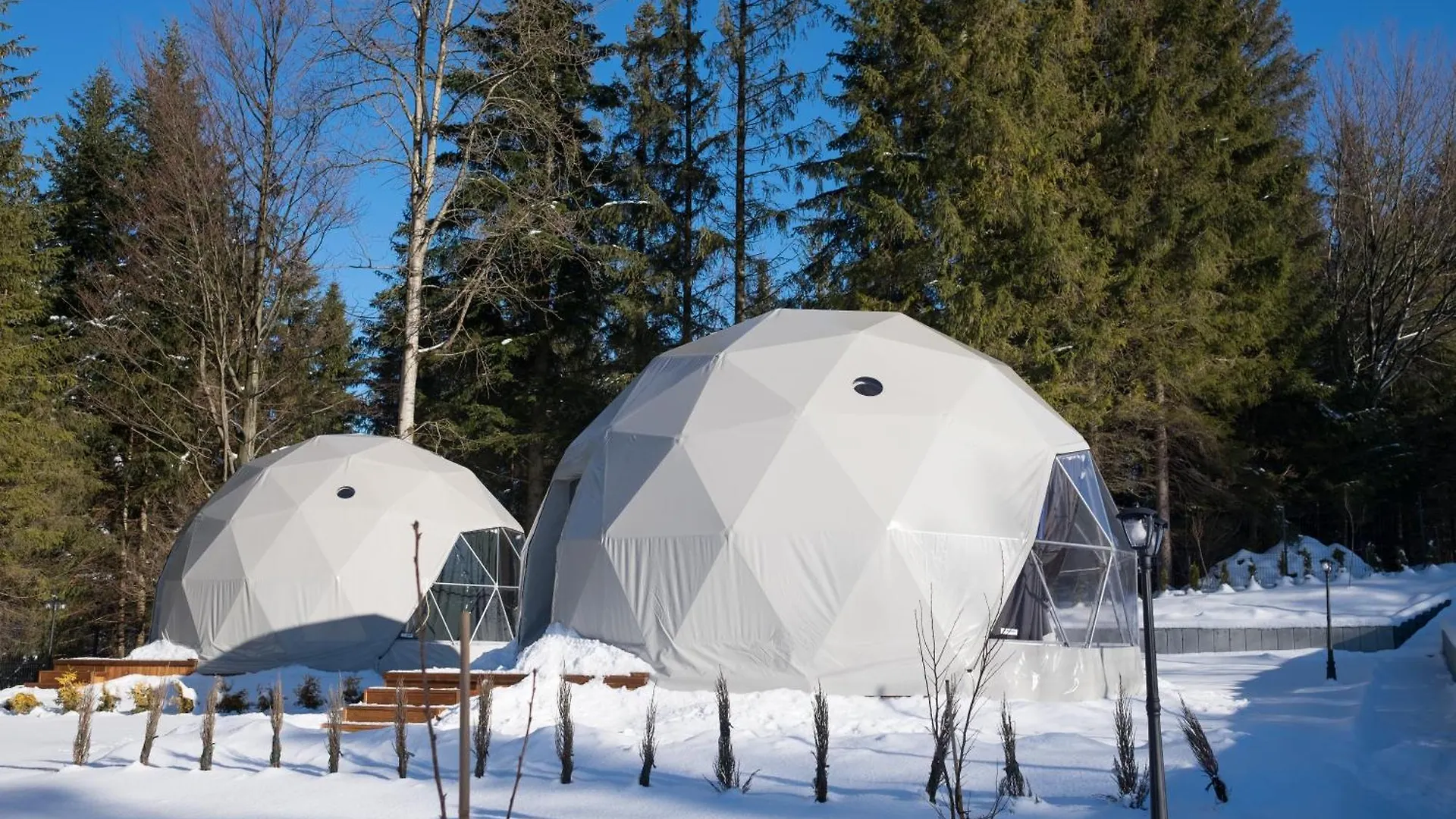Luxury tent Glamp Mala Laka Jacuzzi & Sauna Zakopane Poland