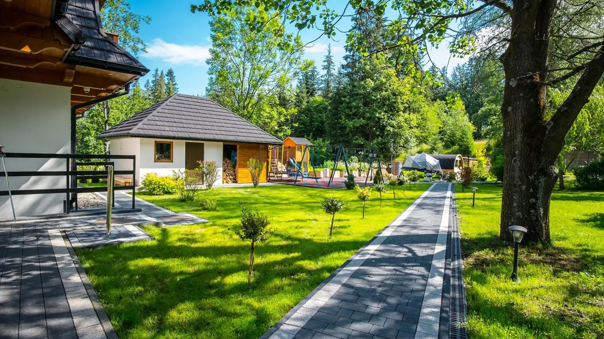 Glamp Mala Laka Jacuzzi & Sauna Zakopane Luxury tent