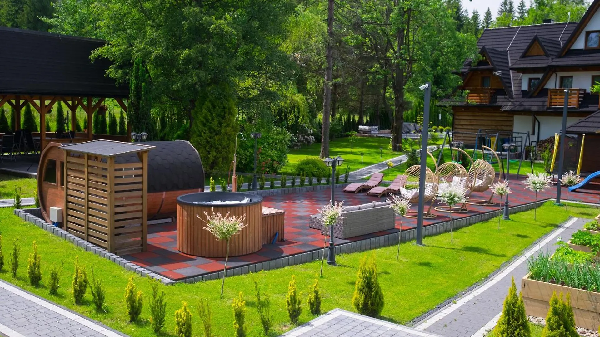 Glamp Mala Laka Jacuzzi & Sauna 扎科帕内 豪华帐篷