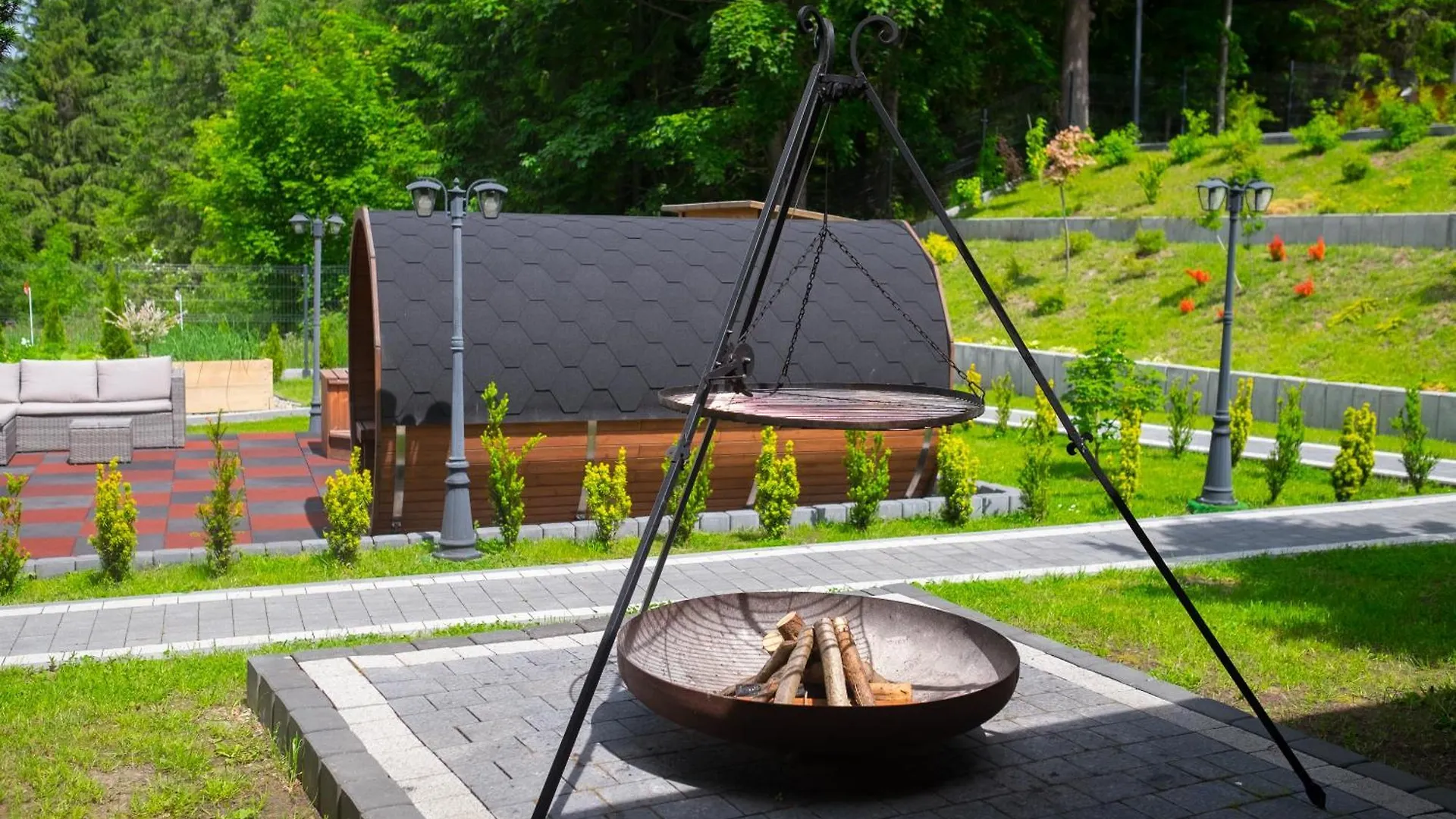 豪华帐篷 Glamp Mala Laka Jacuzzi & Sauna 扎科帕内