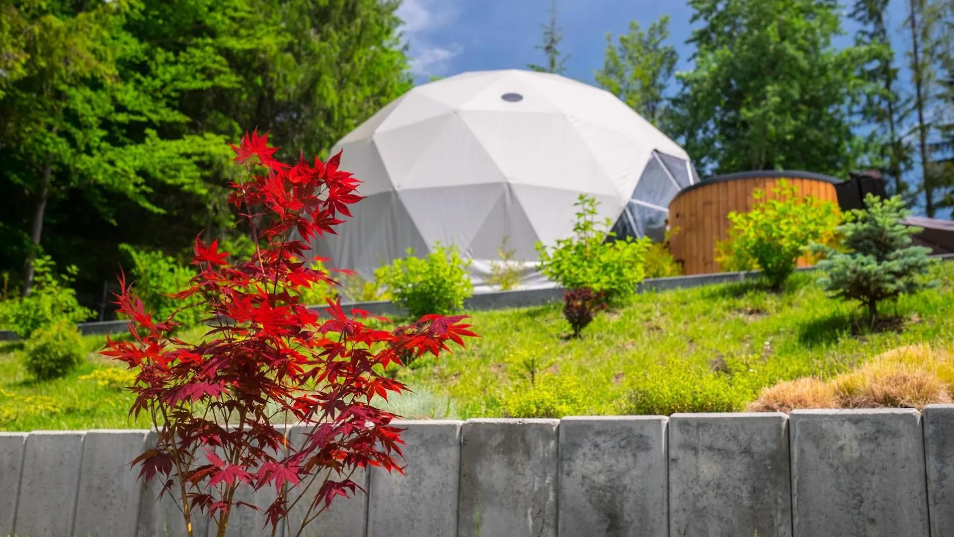 Glamp Mala Laka Jacuzzi & Sauna 扎科帕内 波兰